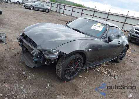 2017 Mazda Mx-5 Miata Rf Club из США, поврежденный, VIN JM1NDAL76H0104299